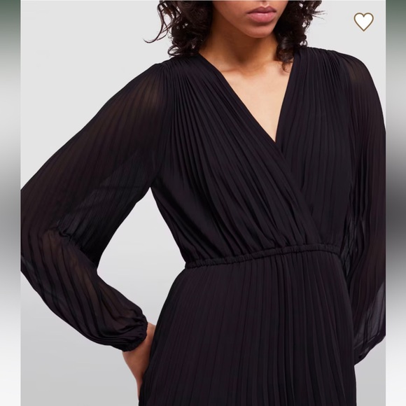 THE KOOPLES
Plissé Pleated Midi Dress size 0 NWT - Picture 11 of 12